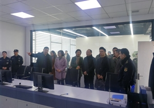 奉賢區(qū)柘林鎮(zhèn)領(lǐng)導(dǎo)一行到宗保科技項(xiàng)目現(xiàn)場(chǎng)考察調(diào)研