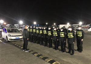 宗保保安值守一線   嚴(yán)防境外疫情輸入   ——宗保公司參與疫情防