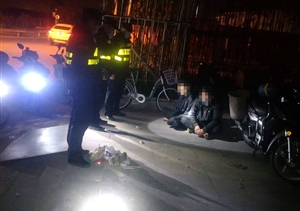 醉酒男乘車拒付錢  司機(jī)無奈求助保安 ——宗保公司駐惠南園區(qū)輔警