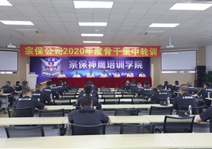 骨干培訓(xùn)強(qiáng)素質(zhì)  提升能力促發(fā)展——宗保公司召開(kāi)“2020年度骨干