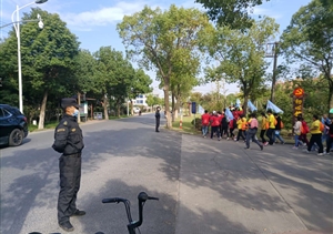 宗保公司圓滿完成金山衛(wèi)鎮(zhèn)大型活動(dòng)安保任務(wù)