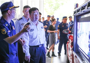 宗保公司參加浦東新區(qū)社區(qū)微型消防站建設推進會