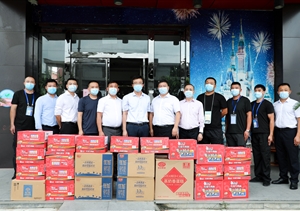 浦東機場股份有限公司慰問公司駐機場防疫隊員