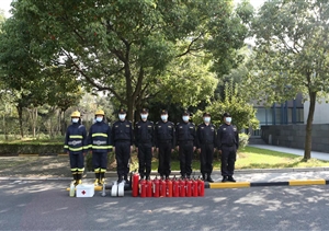 開展消防處置演練 筑牢校區(qū)安全防線—市委黨校項(xiàng)目組織開展消防演