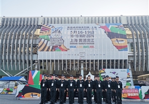 宗保公司助力完成奧運會資格系列賽·上海安保任務